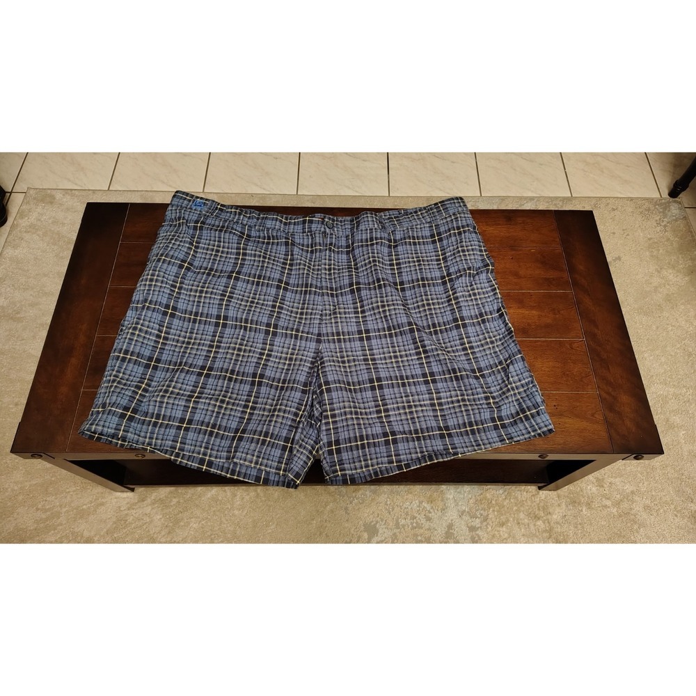 Men's Oak Hill size 58R Blue plaid shorts